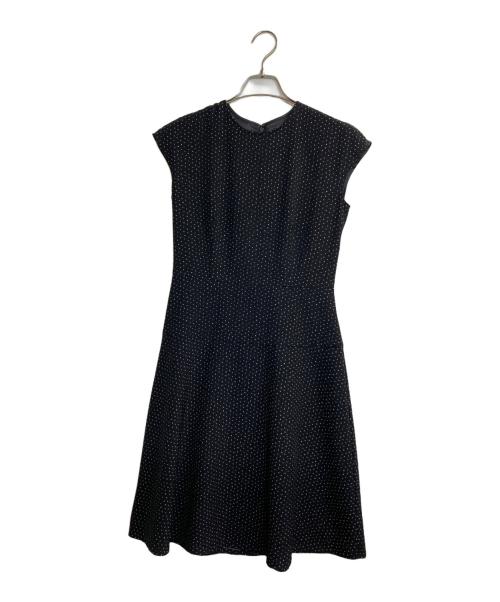 23区（ニジュウサンク）23区 (ニジュウサンク) ブラウスワンピース ネイビー サイズ:32の古着・服飾アイテム