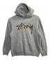 stussy（ステューシー）の古着「カモロゴプルオーバーパーカー」｜グレー