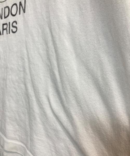 stussy（ステューシー）stussy (ステューシー) ワールドツアーＴシャツ ホワイト サイズ:ＭＥＤＩＵＭ　　の古着・服飾アイテム