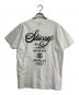 stussy (ステューシー) ワールドツアーＴシャツ ホワイト サイズ:ＭＥＤＩＵＭ　　：3000円
