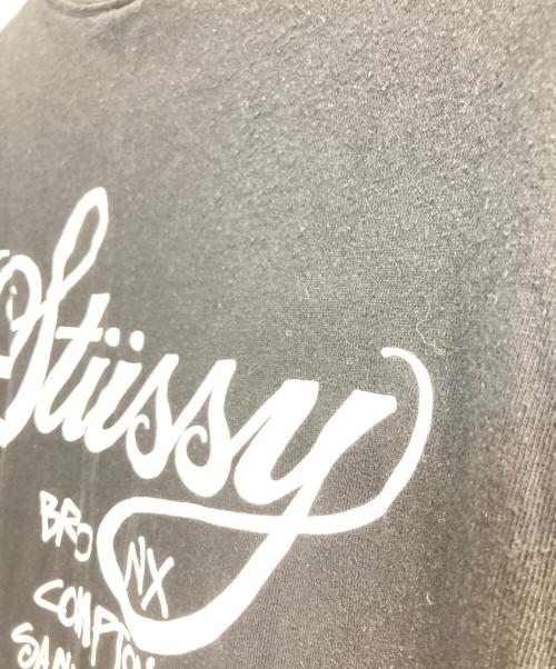 stussy（ステューシー）stussy (ステューシー) ワールドツアーＴシャツ ブラック サイズ:ＭＥＤＩＵＭ　　の古着・服飾アイテム