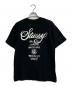 stussy (ステューシー) ワールドツアーＴシャツ ブラック サイズ:ＭＥＤＩＵＭ　　：3000円