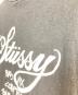 中古・古着 stussy (ステューシー) ワールドツアーＴシャツ ブラック サイズ:ＭＥＤＩＵＭ　　：3000円