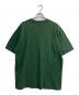 LOOPWHEELER (ループウィラー) クルーネックTee グリーン サイズ:ＸＬ：4000円
