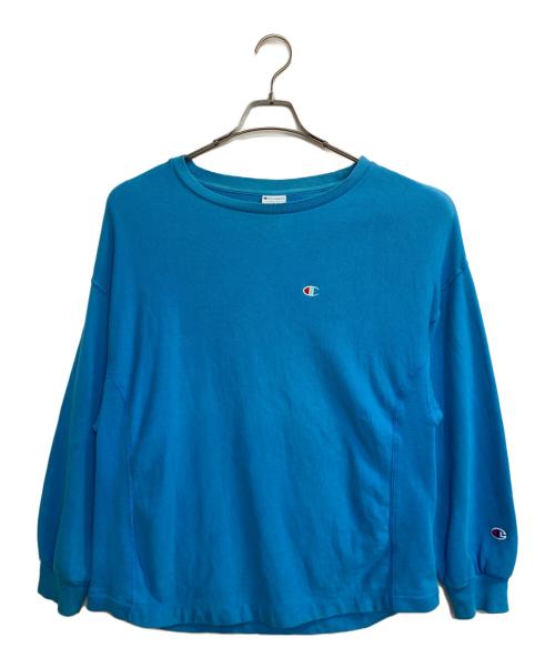 Champion（チャンピオン）Champion (チャンピオン) reverseweave sweat shirts ブルー サイズ:Ｍの古着・服飾アイテム