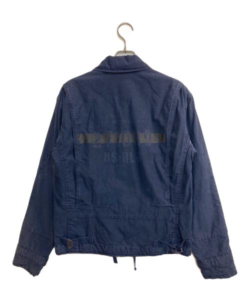 POLO RALPH LAUREN（ポロ・ラルフローレン）POLO RALPH LAUREN (ポロ・ラルフローレン) A-2デッキジャケット ネイビー サイズ:Sの古着・服飾アイテム