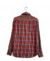 Denim & Supply Ralph Lauren (デニム＆サプライ ラルフローレン) 再構築コットンチェックシャツ レッド サイズ:Ｍ：8000円