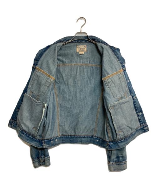 POLO RALPH LAUREN（ポロ・ラルフローレン）POLO RALPH LAUREN (ポロ・ラルフローレン) FLAG DENIM TRUCKER JACKET インディゴ サイズ:Ｍの古着・服飾アイテム