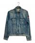 POLO RALPH LAUREN（ポロ・ラルフローレン）の古着「FLAG DENIM TRUCKER JACKET」｜インディゴ