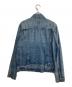DENIM & SUPPLY RALPH LAUREN (デニム＆サプライ ラルフローレン) ペイントスプラッター デニム トラッカー ジャケット インディゴ サイズ:Ｌ 未使用品：15000円