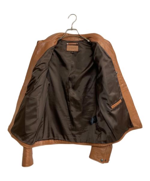 COACH（コーチ）COACH (コーチ) レザースイングトップ ブラウン サイズ:Mの古着・服飾アイテム