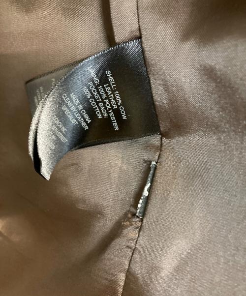 COACH（コーチ）COACH (コーチ) レザースイングトップ ブラウン サイズ:Mの古着・服飾アイテム