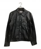 COACHコーチ）の古着「1st typeラムレザートラッカージャケット」｜ブラック
