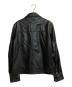 COACH (コーチ) 1st typeラムレザートラッカージャケット ブラック サイズ:50：45000円