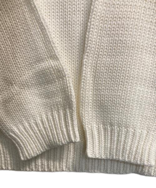 POLO RALPH LAUREN（ポロ・ラルフローレン）POLO RALPH LAUREN (ポロ・ラルフローレン) roll neck cotton knit ホワイト サイズ:Ｍの古着・服飾アイテム