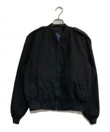 Neptune Garment Co.（ネプチューン ガーメント カンパニー）の古着「ミリタリーワッペンジャケット」｜ブラック