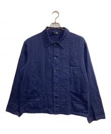 SANFOR（サンフォー）の古着「ユーロワークシャツジャケット」｜ネイビー