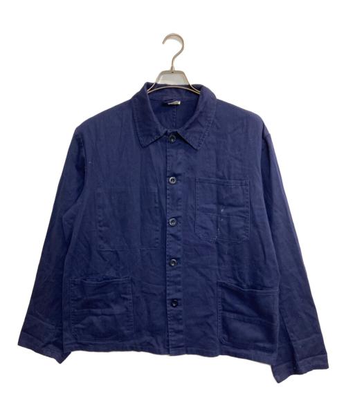 SANFOR（サンフォー）SANFOR (サンフォー) ユーロワークシャツジャケット ネイビー サイズ:50の古着・服飾アイテム