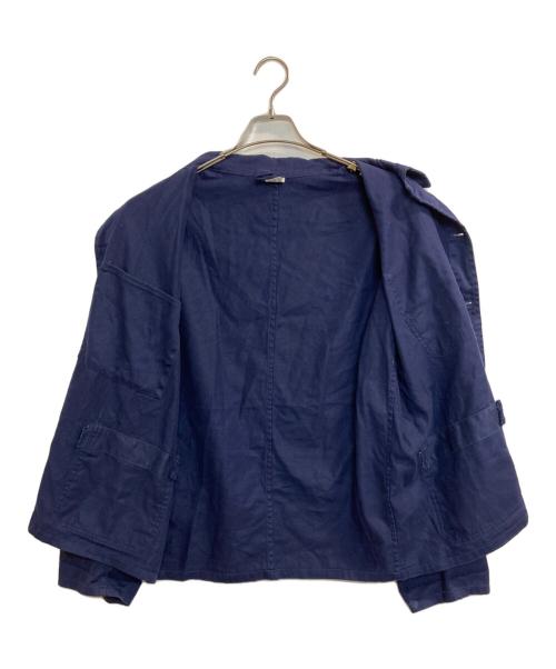 SANFOR（サンフォー）SANFOR (サンフォー) ユーロワークシャツジャケット ネイビー サイズ:50の古着・服飾アイテム