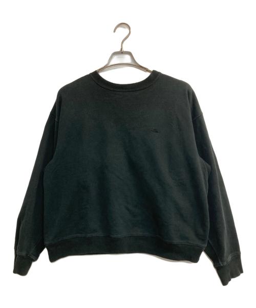 THE NORTHFACE PURPLELABEL（ザ・ノースフェイス パープルレーベル）THE NORTHFACE PURPLELABEL (ザ・ノースフェイス パープルレーベル) Mountain Crew Neck Sweat ブラック サイズ:Ｍの古着・服飾アイテム