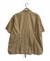 THE NORTHFACE PURPLELABEL (ザ・ノースフェイス パープルレーベル) Polyester Linen Field H/S Zip Shirt ベージュ サイズ:Ｓ：8000円