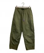 THE NORTHFACE PURPLELABELザ・ノースフェイス パープルレーベル）の古着「Stretch Twill Wide Tapered Pants」｜オリーブ