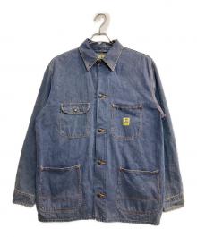 Wrangler（ラングラー）の古着「オレンジステッチカバーオール」｜インディゴ