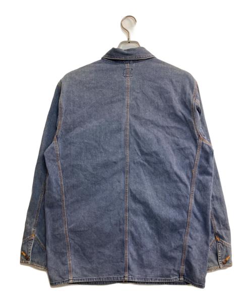 Wrangler（ラングラー）Wrangler (ラングラー) オレンジステッチカバーオール インディゴ サイズ:Ｌの古着・服飾アイテム