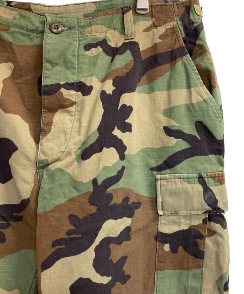 US ARMY（ユーエスアーミー）US ARMY (ユーエスアーミー) ROUSERS WOODLAND CAMOUFLAGE PATTERN COMBAT PANT オリーブ サイズ:Ｌの古着・服飾アイテム