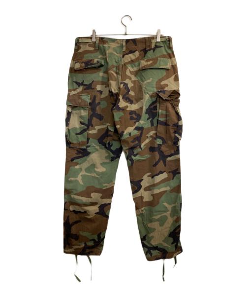 US ARMY（ユーエスアーミー）US ARMY (ユーエスアーミー) ROUSERS WOODLAND CAMOUFLAGE PATTERN COMBAT PANT オリーブ サイズ:Ｌの古着・服飾アイテム