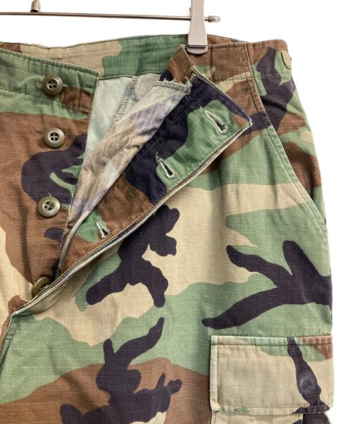 US ARMY（ユーエスアーミー）US ARMY (ユーエスアーミー) ROUSERS WOODLAND CAMOUFLAGE PATTERN COMBAT PANT オリーブ サイズ:Ｌの古着・服飾アイテム
