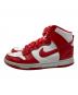 NIKE (ナイキ) スニーカー ホワイト×レッド サイズ:US9：5000円