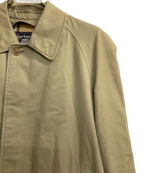 Burberry's（バーバリーズ）Burberry's (バーバリーズ) 裏ノヴァチェックステンカラーコート カーキ サイズ:記載なしの古着・服飾アイテム