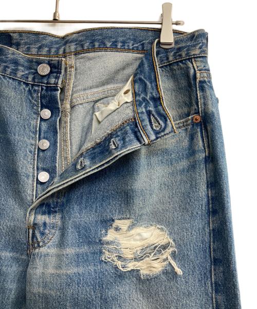 LEVI'S（リーバイス）LEVI'S (リーバイス) 90s 501 custum damage denim インディゴ サイズ:Ｗ34×Ｌ30の古着・服飾アイテム
