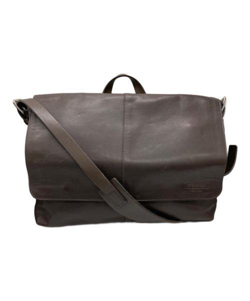 COACH（コーチ）COACH (コーチ) レザーメッセンジャーバッグの古着・服飾アイテム
