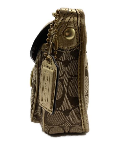 COACH（コーチ）COACH (コーチ) ショルダーバッグ ベージュの古着・服飾アイテム