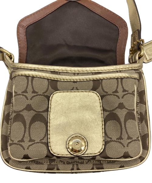 COACH（コーチ）COACH (コーチ) ショルダーバッグ ベージュの古着・服飾アイテム