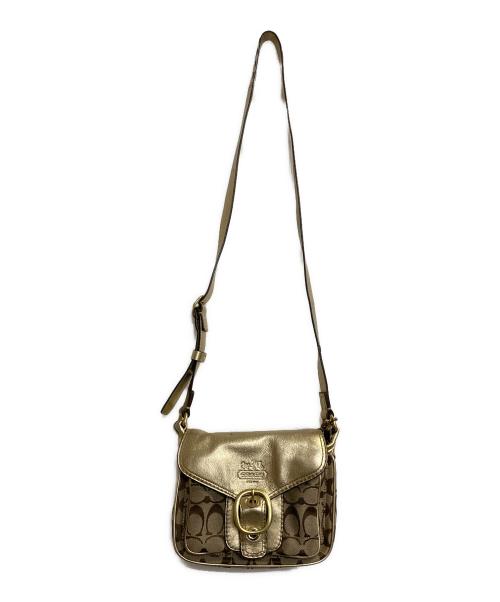 COACH（コーチ）COACH (コーチ) ショルダーバッグ ベージュの古着・服飾アイテム