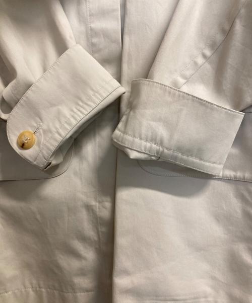 HERMES（エルメス）HERMES (エルメス) サファリシャツジャケット アイボリー サイズ:34の古着・服飾アイテム
