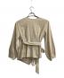 Demi-Luxe BEAMS (デミルクス ビームス) 2wayカシュクールブラウス ベージュ サイズ:38：3000円