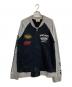 VANSON（バンソン）の古着「SWEAT RAGLAN JACKET」｜ブラック×グレー