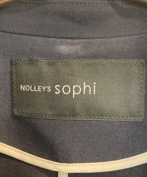 NOLLEY'S sophi（ノーリーズソフィー）NOLLEY'S sophi (ノーリーズソフィー) ダブルブレザー ネイビー サイズ:38の古着・服飾アイテム