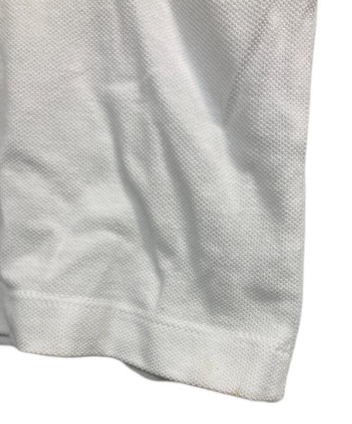 MONCLER（モンクレール）MONCLER (モンクレール) MAGLIA POLO MANICA CORT/マリア・ポロ・マーニカ・コルタA ホワイト サイズ:ＸＬの古着・服飾アイテム