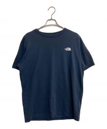 THE NORTH FACE（ザ ノース フェイス）の古着「S/S Square LOGO TEE」｜ネイビー