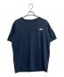 THE NORTH FACE（ザ ノース フェイス）の古着「S/S Square LOGO TEE」｜ネイビー