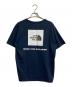 THE NORTH FACE (ザ ノース フェイス) S/S Square LOGO TEE ネイビー サイズ:XL：3000円