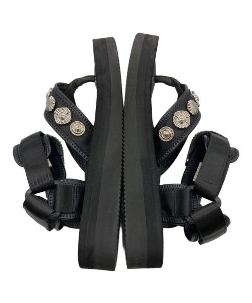TOGA ARCHIVES（トーガアーカイブス）TOGA ARCHIVES (トーガアーカイブス) suicoke (スイコック) サンダル ブラック サイズ:24cmの古着・服飾アイテム