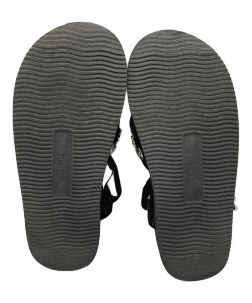 TOGA ARCHIVES（トーガアーカイブス）TOGA ARCHIVES (トーガアーカイブス) suicoke (スイコック) サンダル ブラック サイズ:24cmの古着・服飾アイテム