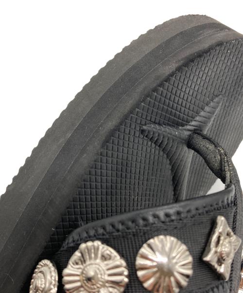 TOGA ARCHIVES（トーガアーカイブス）TOGA ARCHIVES (トーガアーカイブス) suicoke (スイコック) サンダル ブラック サイズ:24cmの古着・服飾アイテム