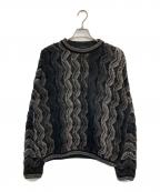 BARACUTA by TUNDRAバラクータ バイ ツンドラ）の古着「90s 3D Knit」｜ブラック